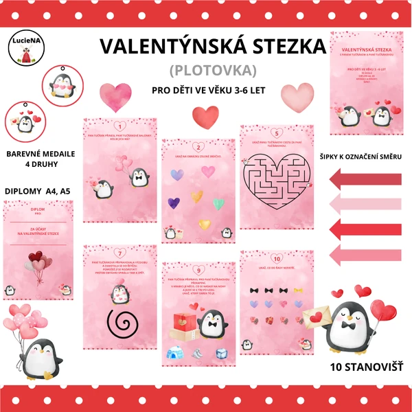 VALENTÝNSKÁ STEZKA PLOTOVKA