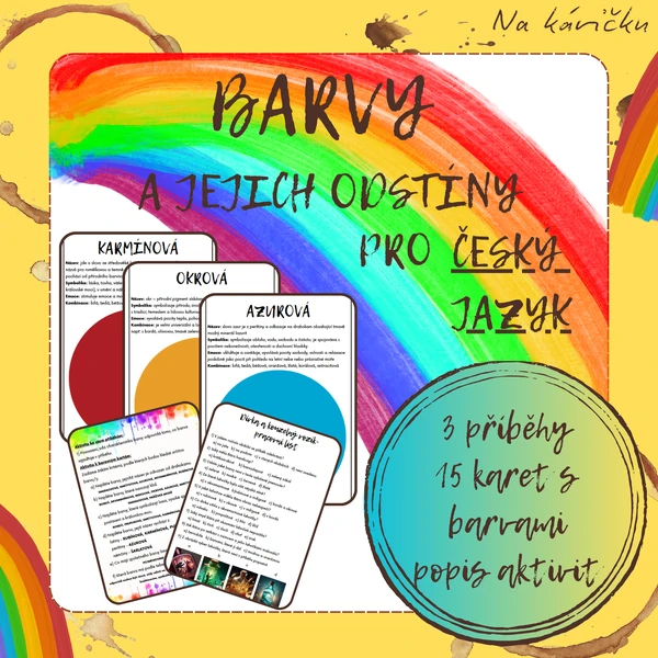 Barvy a jejich odstíny pro ČJ