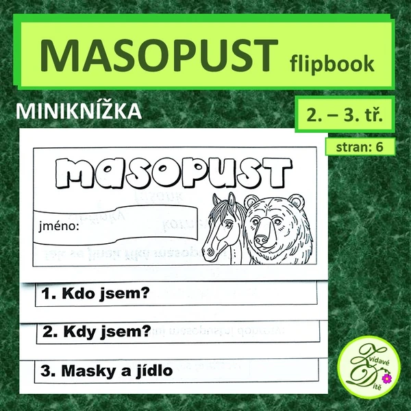 Masopust - flipbook
