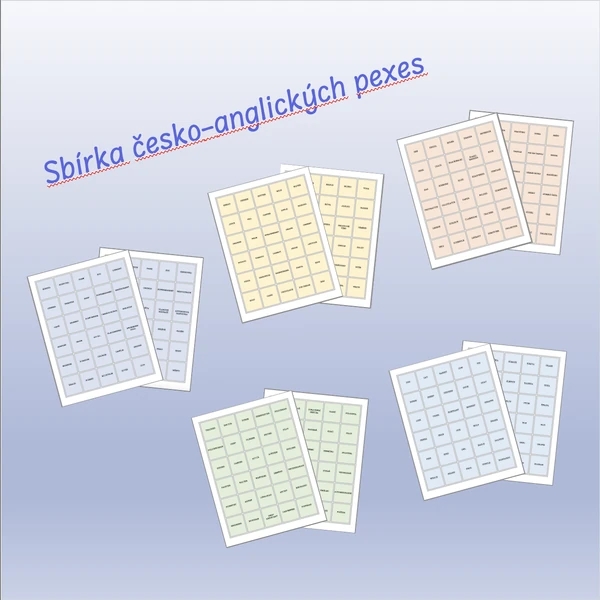 Sbírka česko-anglických pexes