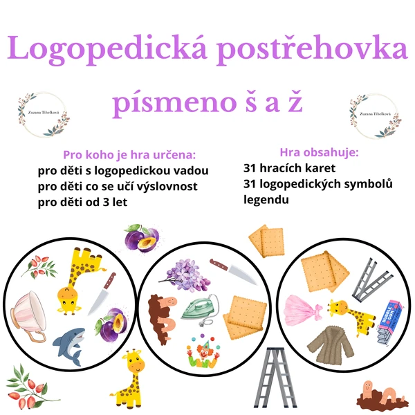 Logopedická postřehovka - ž a š
