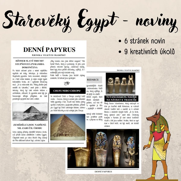 Starověký Egypt - noviny