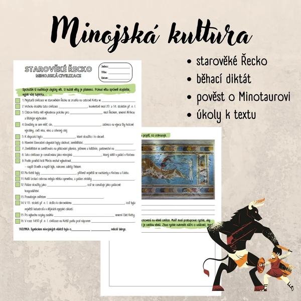 Starověké Řecko - minojská kultura