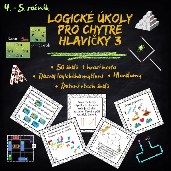 Logické úkoly pro chytré hlavičky 3