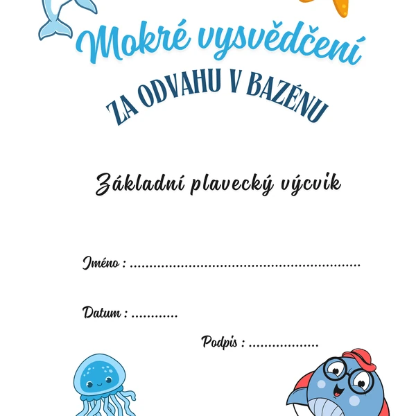 Mokré vysvědčení