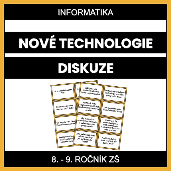 Nové technologie - diskuze