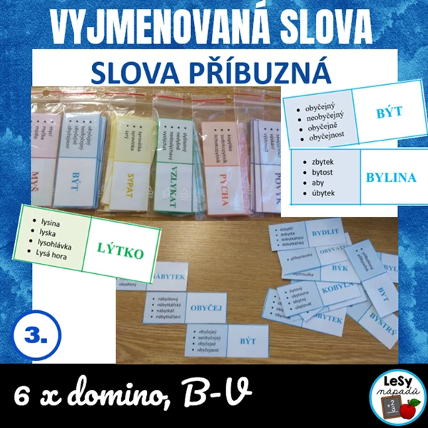 VS a slova příbuzná - domino 