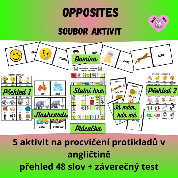 Opposites - soubor aktivit