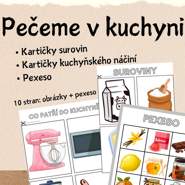 Pečeme v kuchyni