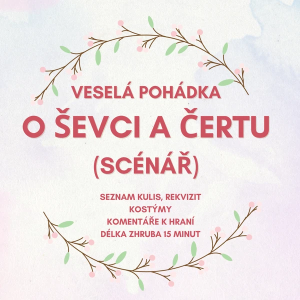 POHÁDKA O ŠEVCI A ČERTU