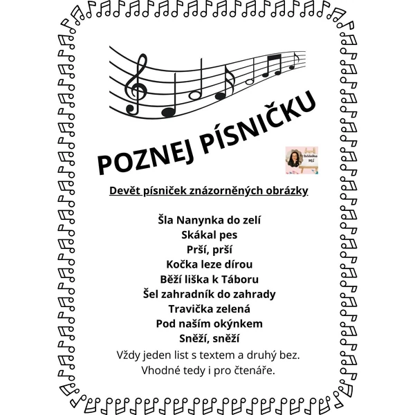 Poznej písničku