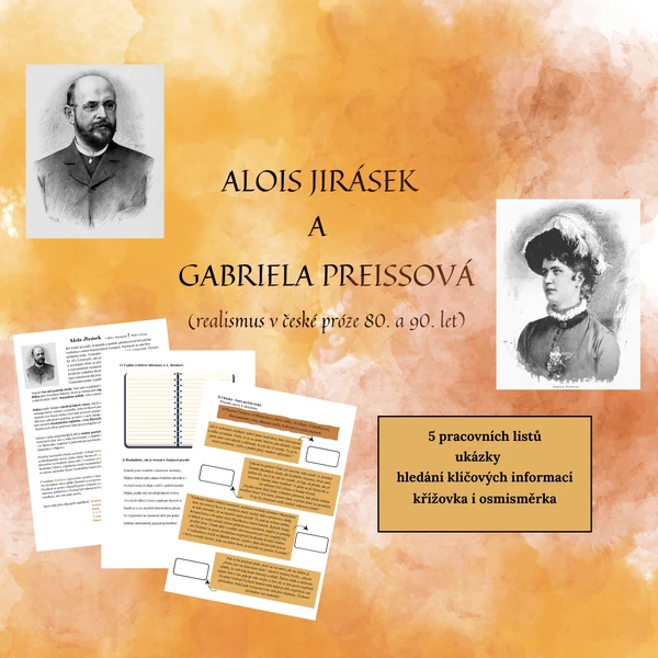 Alois Jirásek a Gabriela Preissová (realismus v české próze 80. a 90. let)