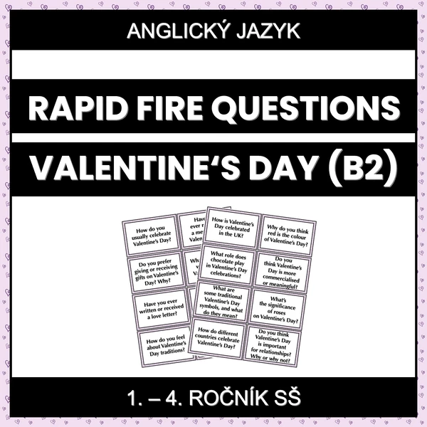 Rapid Fire Questions - Valentine's Day (B2)