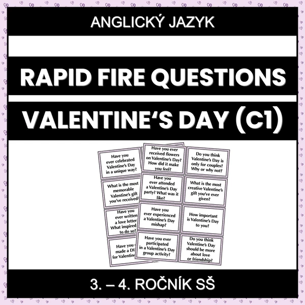 Rapid Fire Questions - Valentine's Day (C1)