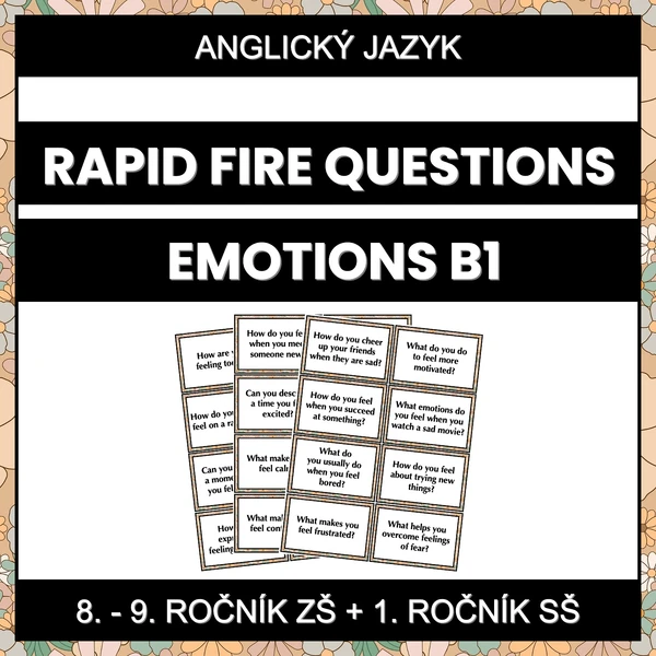 Rapid Fire Questions - Emotions (B1)