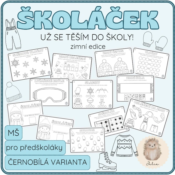 Školáček - zimní edice