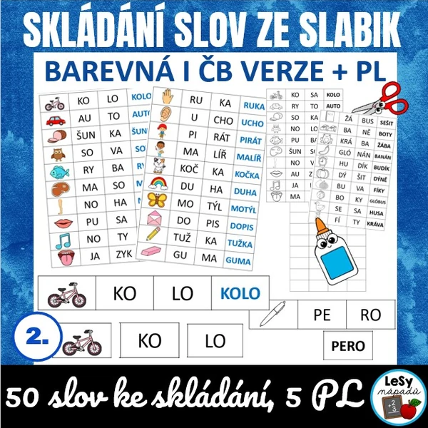 Skládání slov ze slabik