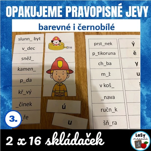 Opakujeme pravopisné jevy ze 2. ročníku