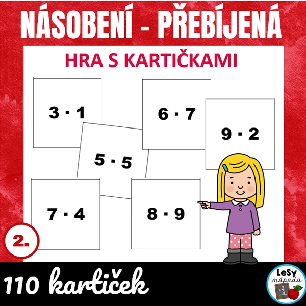 Násobení - přebíjená