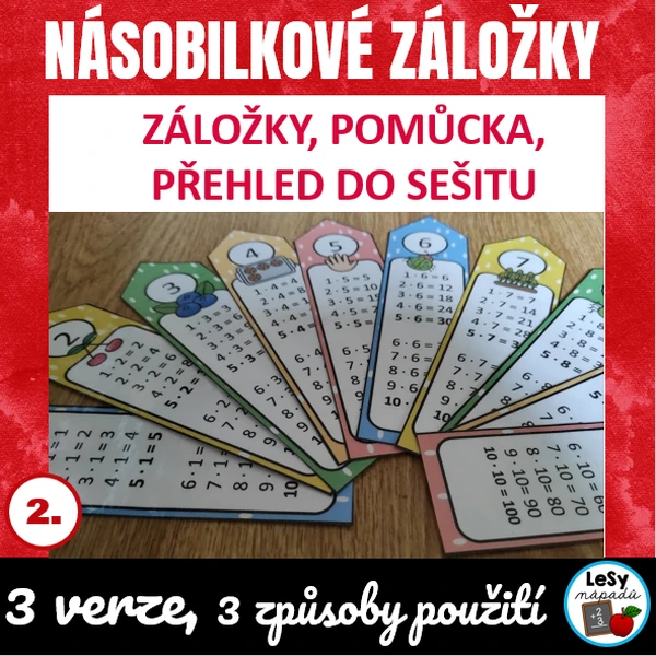 Násobilkové záložky