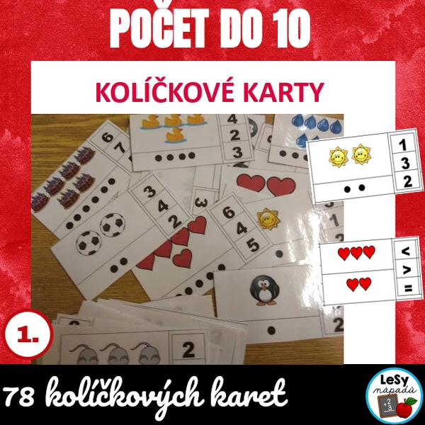 Počet do 10 a porovnávání počtu prvků