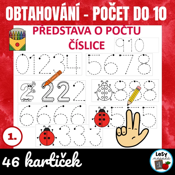 Obtahování čísel do 10
