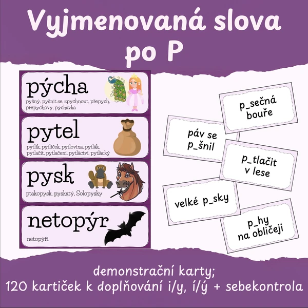 Vyjmenovaná slova po P