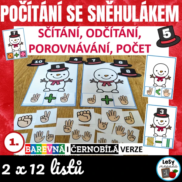 Počítání se sněhulákem