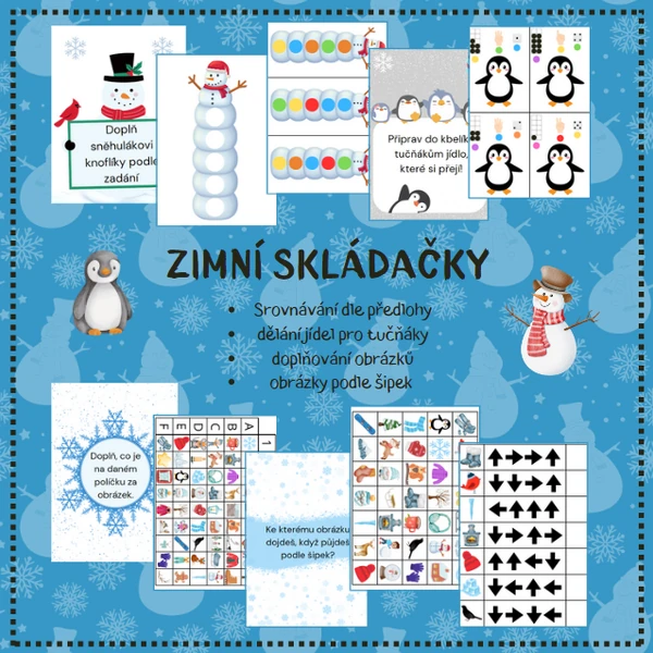 ZIMNÍ SKLÁDAČKY