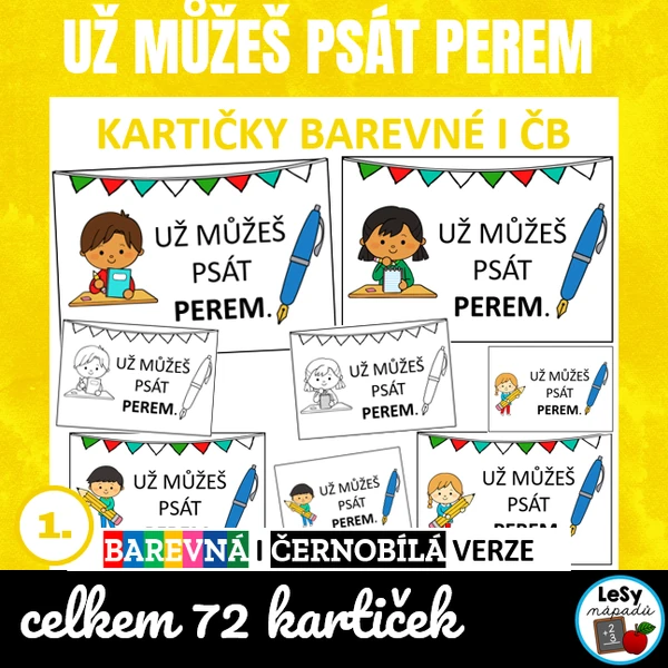 Už můžeš psát perem - barevná i čb verze