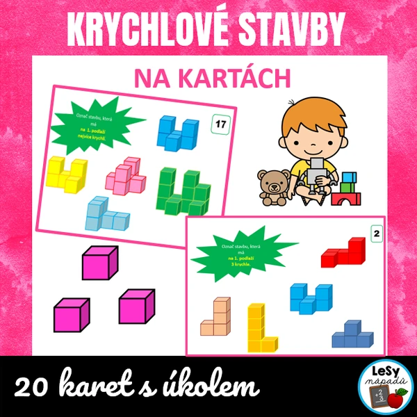 Krychlové stavby na kartách