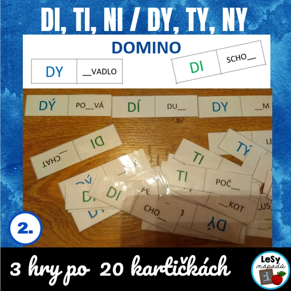 Domino - di, ti, ni/dy, ty, ny