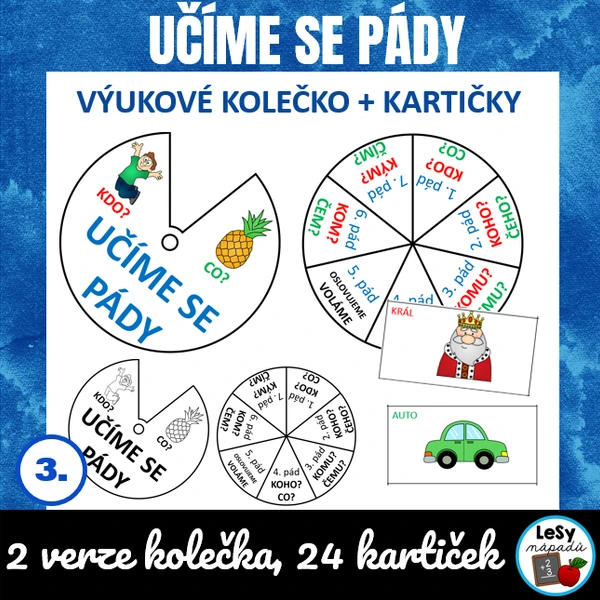 Učíme se pády - výukové kolečko
