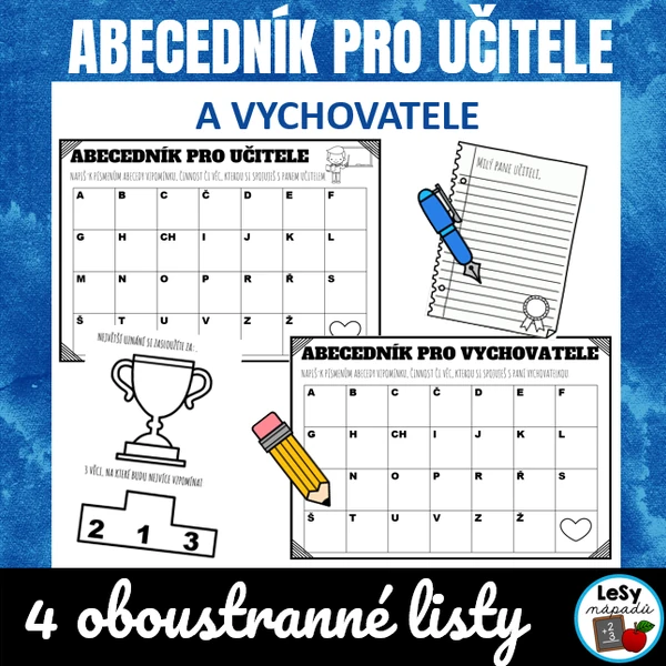 Abecedník pro učitele a vychovatele