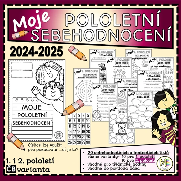 MOJE POLOLETNÍ SEBEHODNOCENÍ- PRO ROK 2024/2025