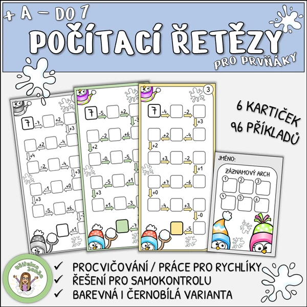 Počítací řetězy do 7