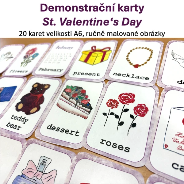 Demonstrační karty - St. Valentine