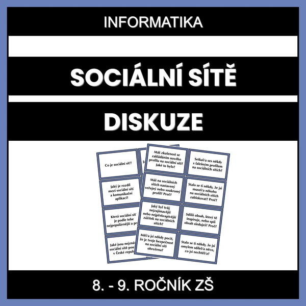 Sociální sítě - diskuze