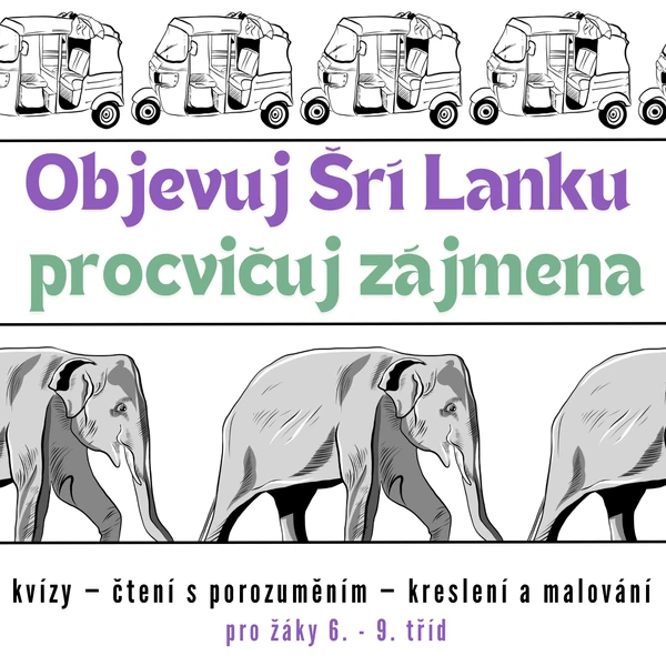 Objevuj Šrí Lanku –⁠⁠⁠⁠⁠⁠ procvičuj zájmena