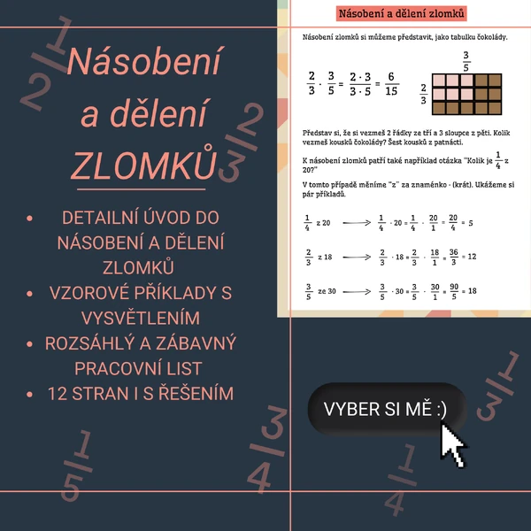 Násobení a dělení zlomků