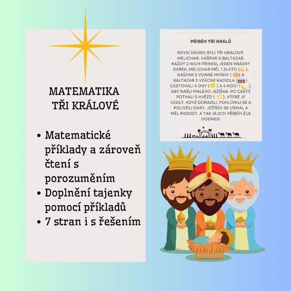Matematika - Tři králové 2. - 3. ročník