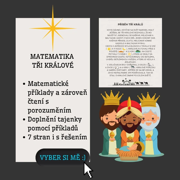 Matematika - Tři králové 5. ročník