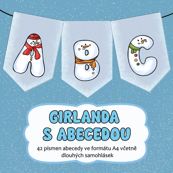 Girlanda s abecedou