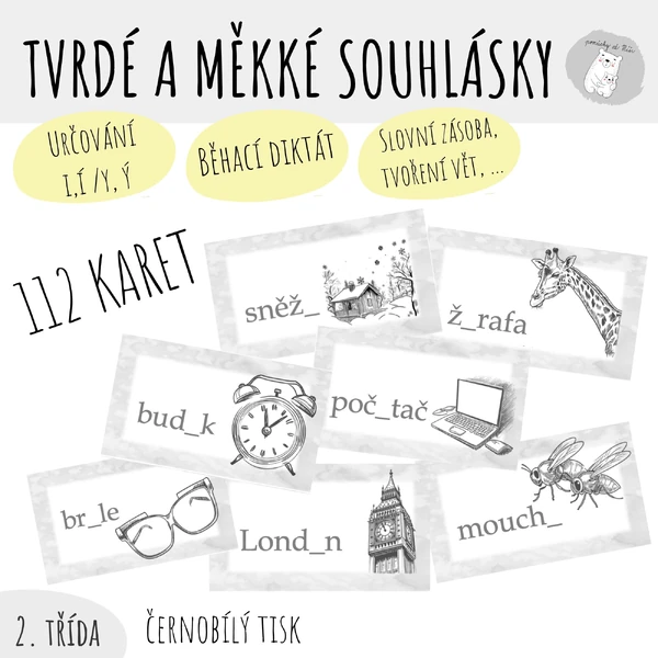 Tvrdé a měkké souhlásky
