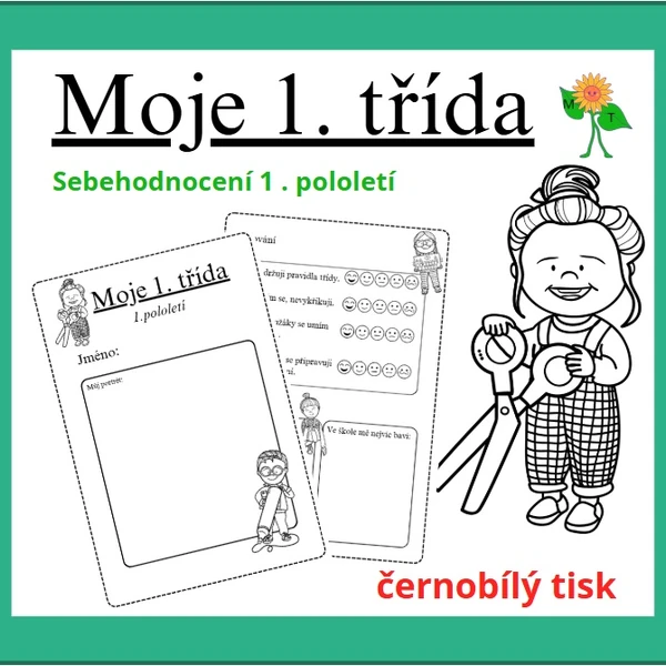 Sebehodnocení 1. pololetí v 1. třídě