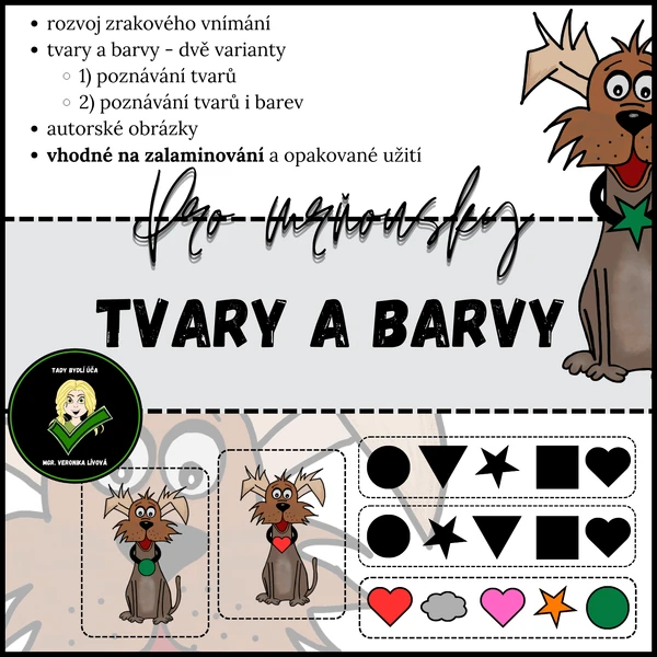 Tvary a barvy - psí obojky 