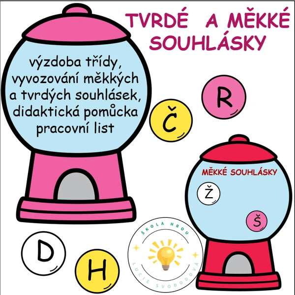 Měkké a tvrdé souhlásky