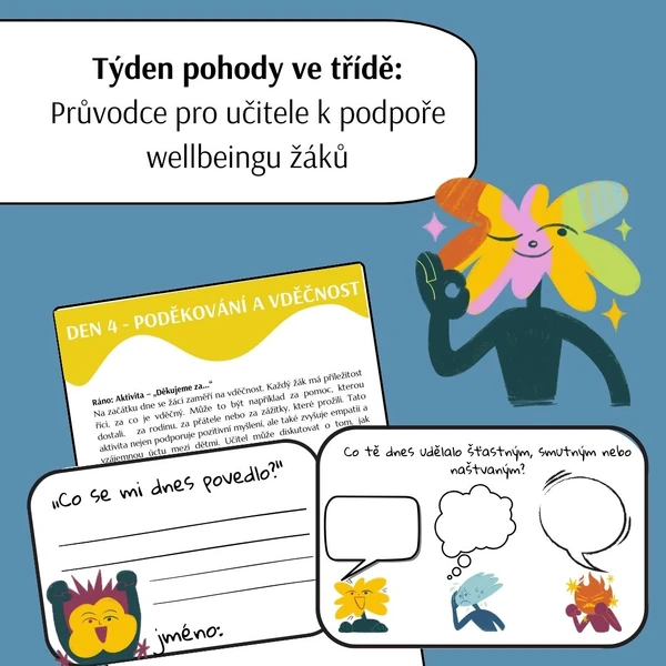 Týden pohody ve třídě: Průvodce pro učitele k podpoře wellbeingu žáků