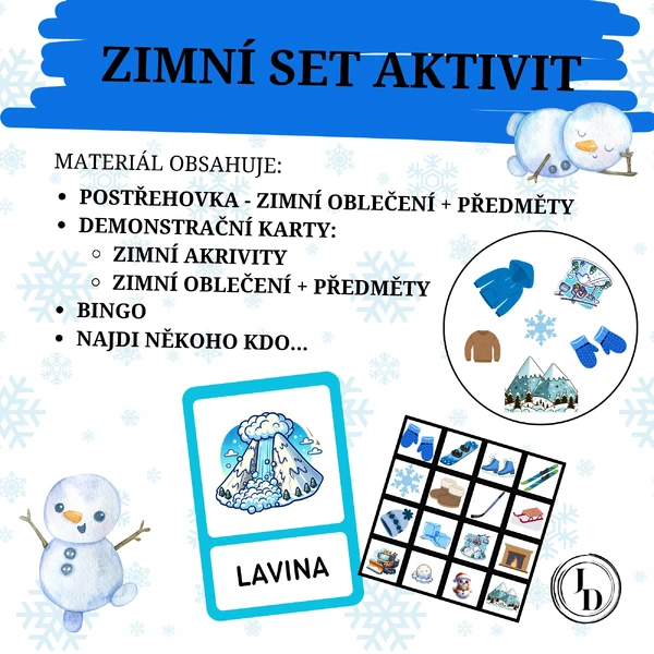 Zimní set aktivit