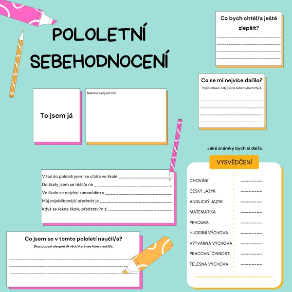 Pololetní sebehodnocení